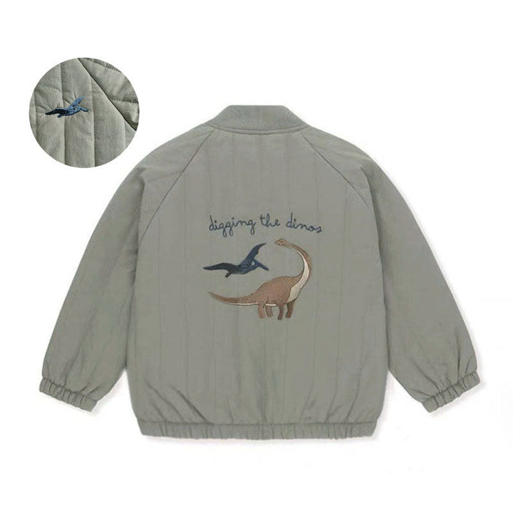 Soft fleece warm winter coat, essential autumn outerwear for active boys and girls.