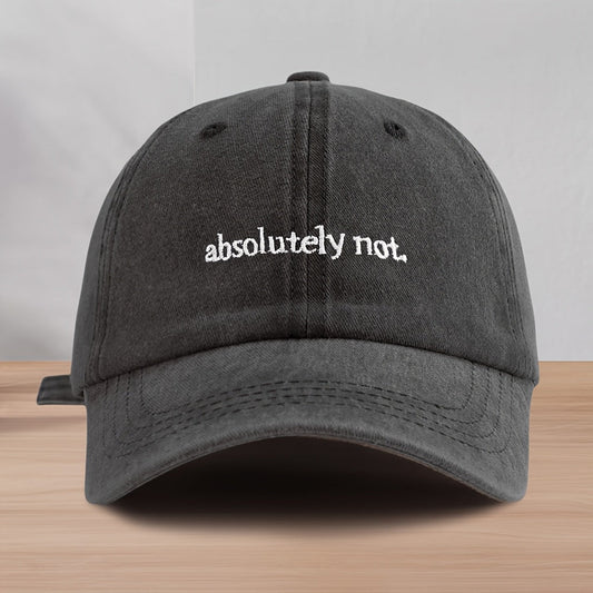 Unisex washed cotton baseball cap in a relaxed, low-profile style, featuring an adjustable strap for comfortable fit.
