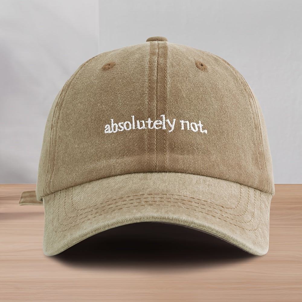 Comfortable unisex washed cotton cap; an adjustable, breathable low-profile hat perfect for any casual outfit.
