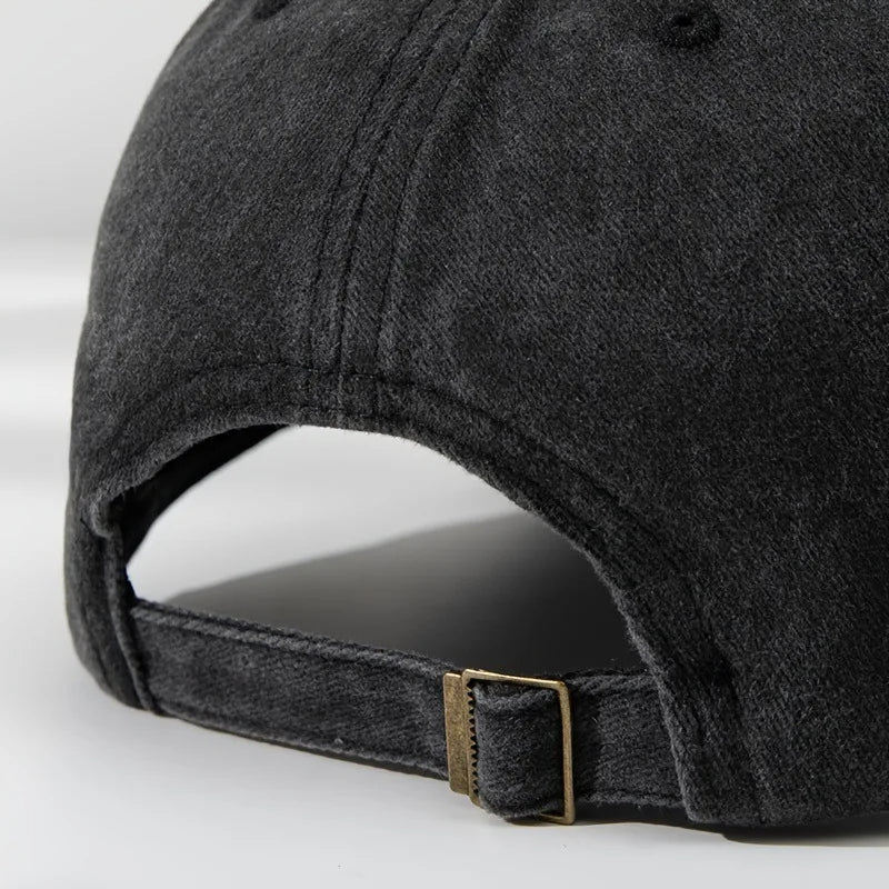Stylish graphic deadlift cap. Unisex washed cotton gym hat for lifting & fitness workouts.