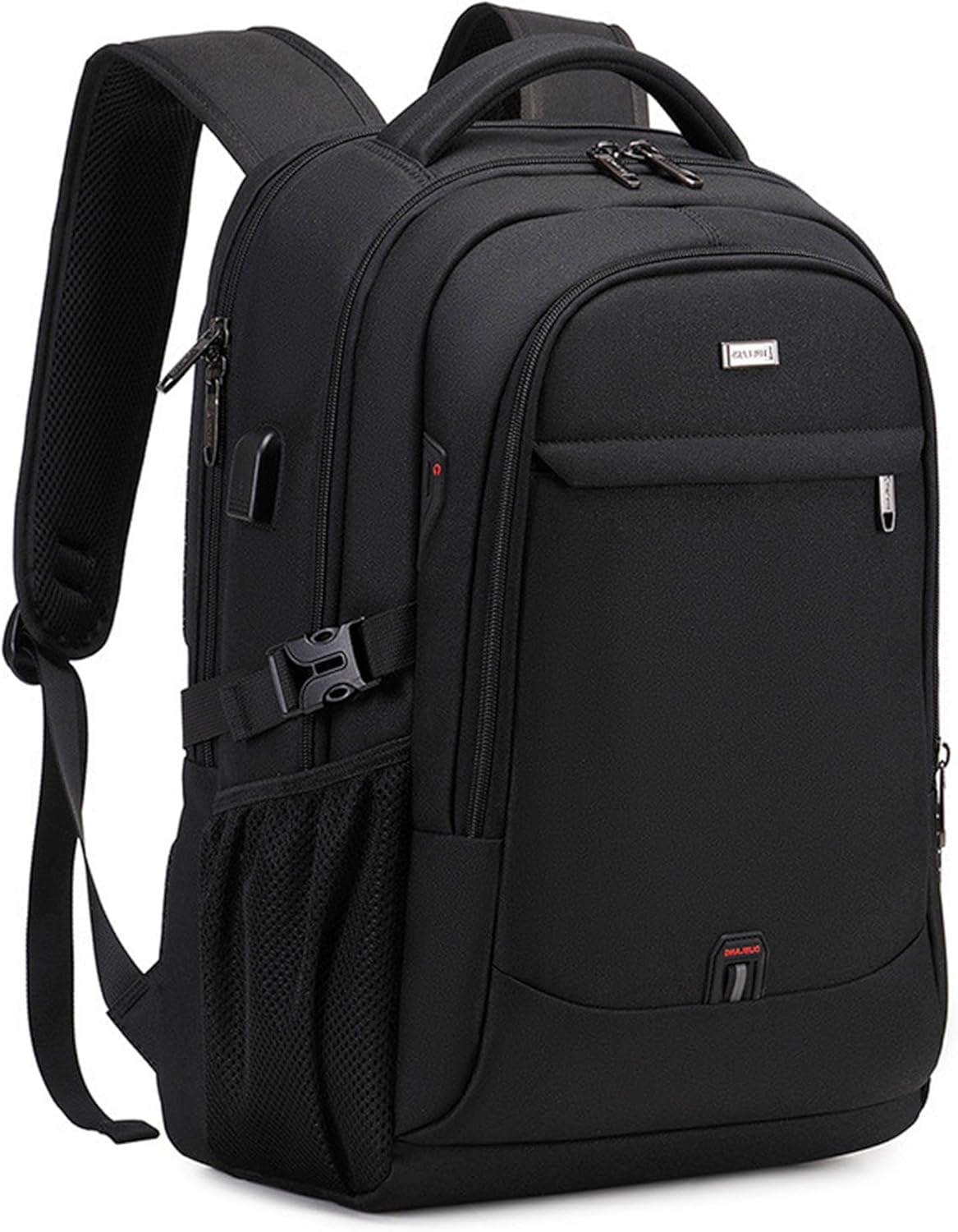 Unisex water-resistant laptop travel backpack with smart organization. Ideal for daily commute, work, or school.