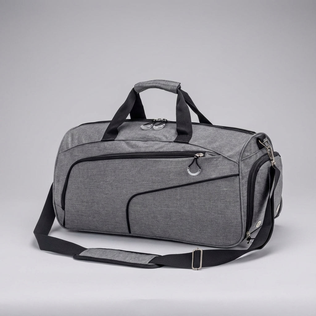 Unisex waterproof 35L carry-on luggage duffel, durable and spacious for travel, meets airline requirements.