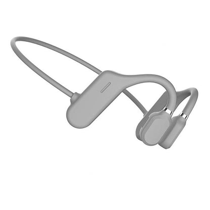 Open-ear bone conduction headphones for crystal clear sound during sport.