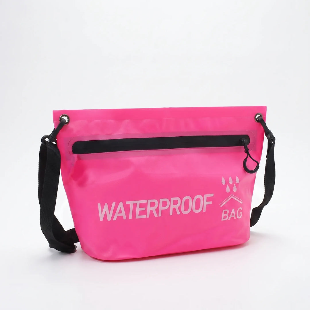 Spacious unisex waterproof sling bag, essential gear for outdoor adventure seekers.