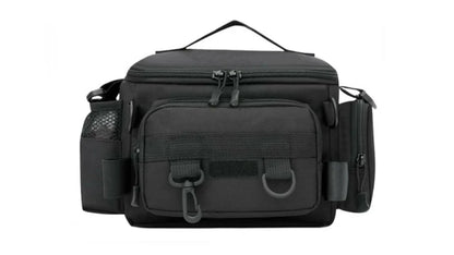 Fishing gear storage bag, unisex, suitable for sea, river, and lake fishing