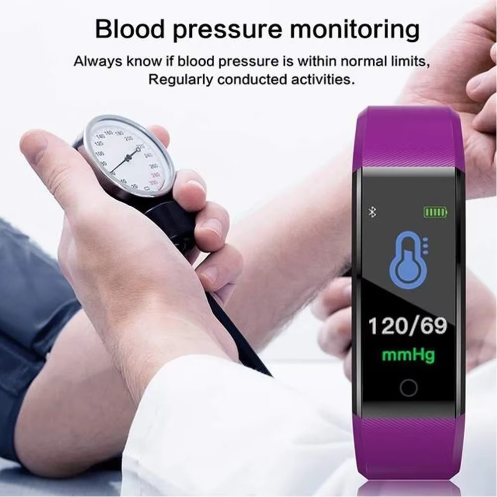 Advanced wearable tech: waterproof fitness smartwatch with comprehensive health tracking features.