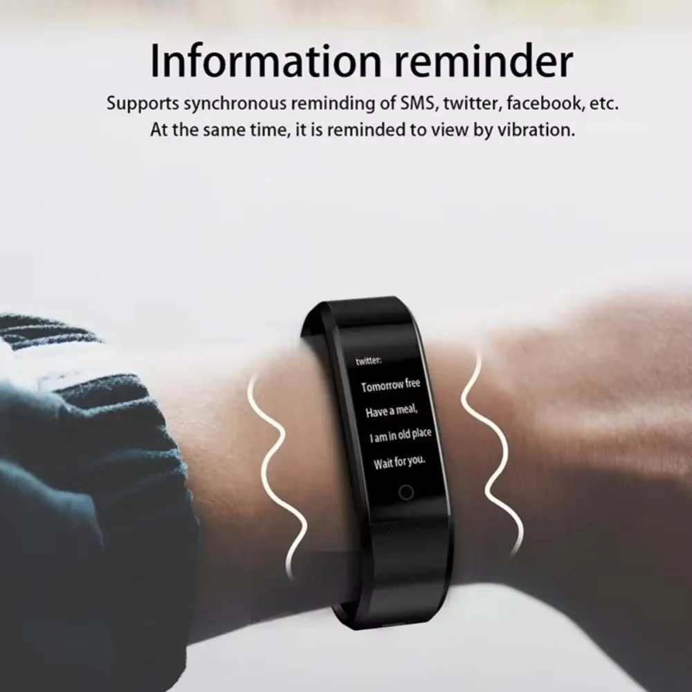 Men's & women's waterproof sports watch, perfect for tracking fitness goals & health stats.
