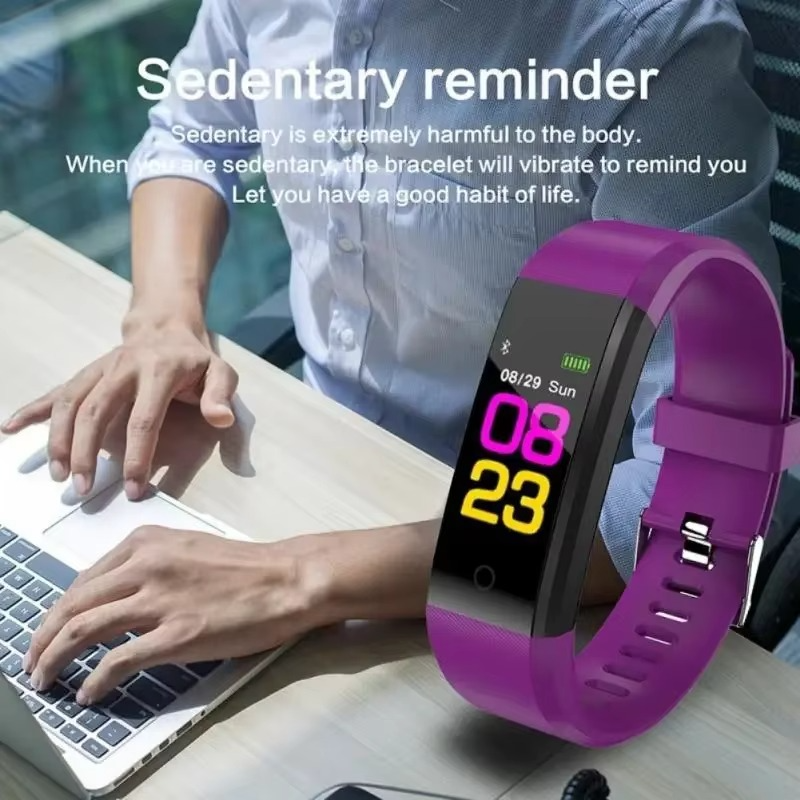 Modern waterproof smartwatch with health tracking, activity monitor, & heart rate for all users.