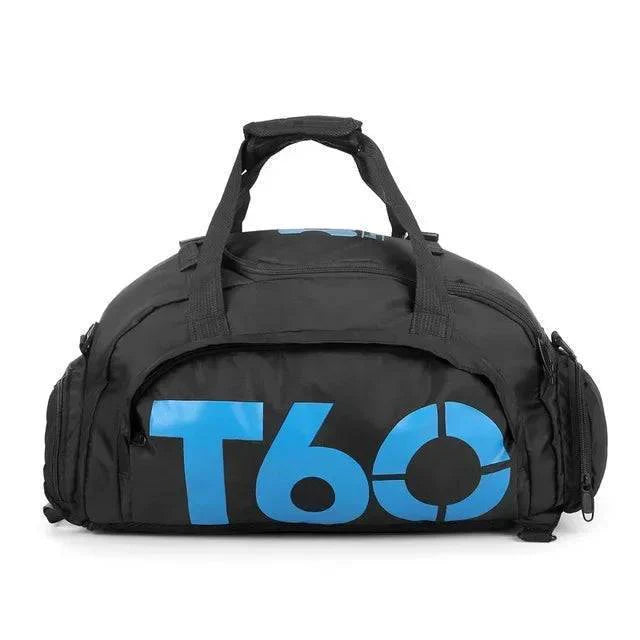 Compact outdoor gear fitness backpack, convertible to a duffel, ideal for gym or weekend trips