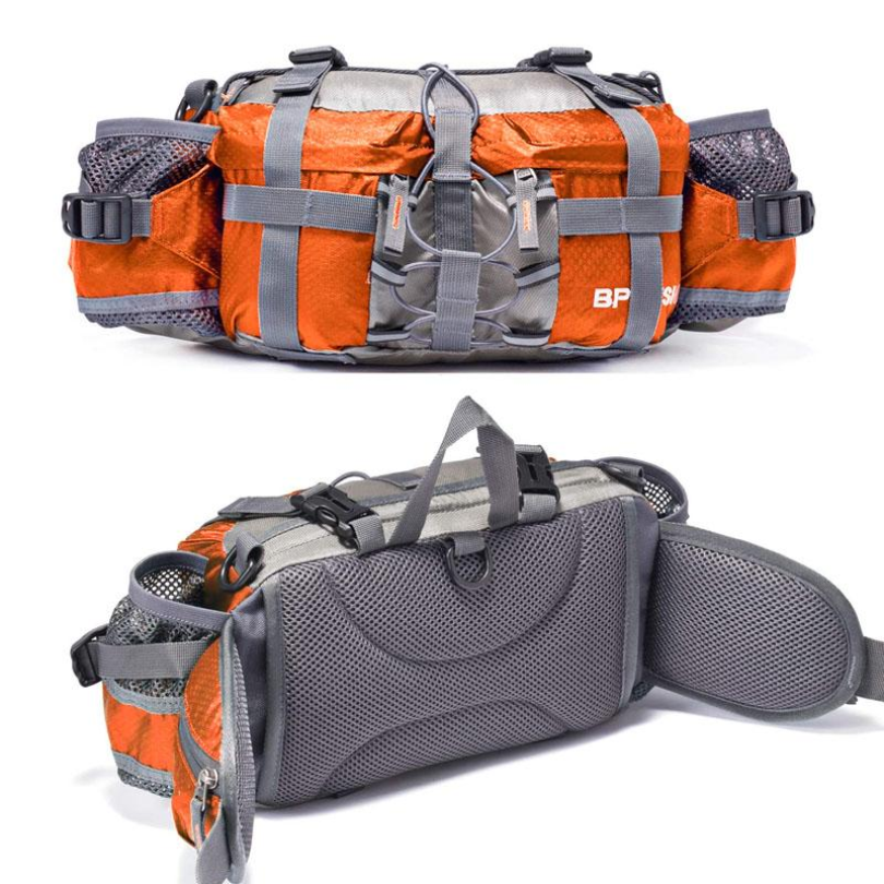 Hands-free waterproof crossbody bag for outdoor adventures. Secure your essentials while hiking, sports or traveling.