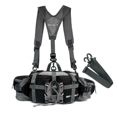 VenturePro waterproof travel crossbody bag for men & women. Ideal for hiking, sports, & outdoor adventures. Secure.