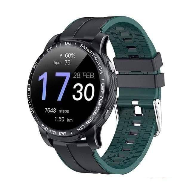 Tech accessory: unisex smartwatch with heart rate & activity tracking, waterproof, on wrist.