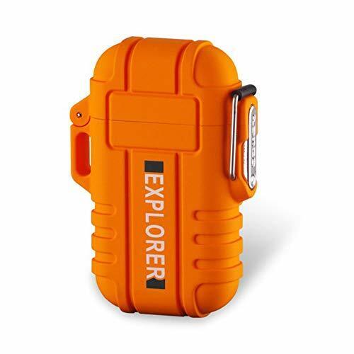 Reliable survival fire starter: waterproof plasma arc lighter, rechargeable for endless adventures.