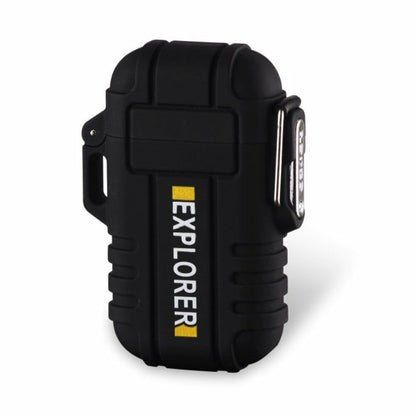 Unisex outdoor gear: waterproof plasma lighter, USB rechargeable for hassle-free fire starting.