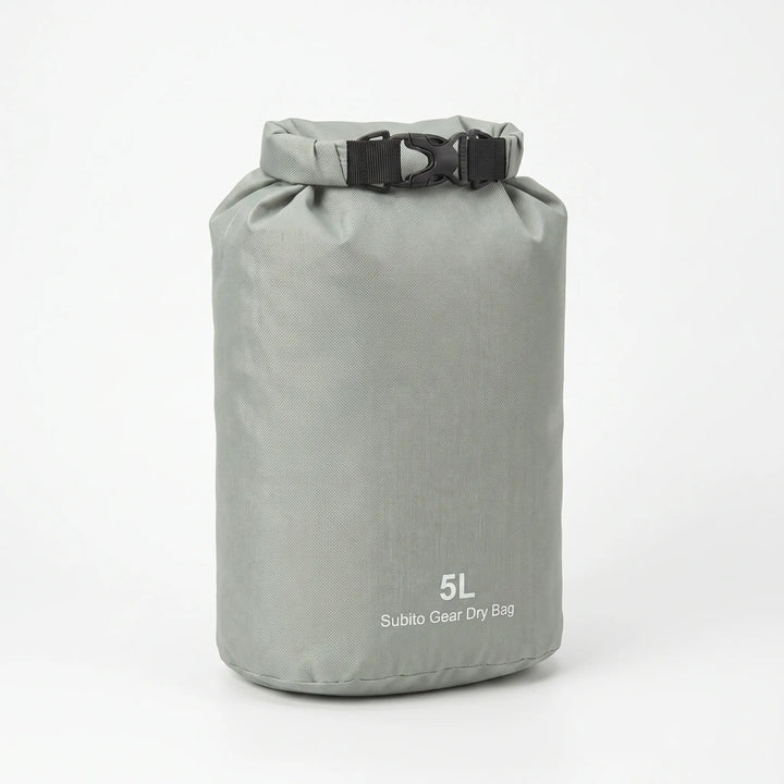 Adventure-ready waterproof dry bag. Secure your gear on hikes, kayak trips, or beach outings with this roll-top sack.