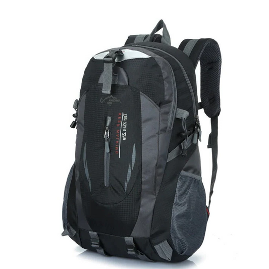 Unisex waterproof travel backpack for hiking & camping. Durable nylon dry bag with ample storage for outdoor adventures.