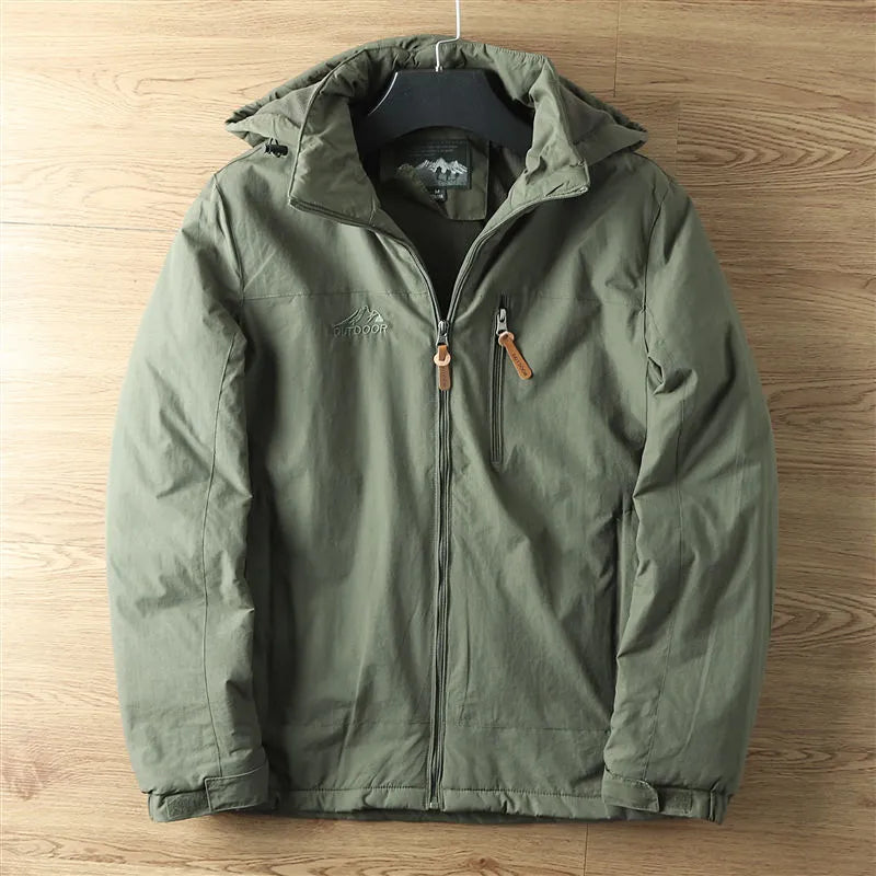 High-performance unisex winter coat, waterproof & durable. Ultimate warmth for extreme cold weather protection.