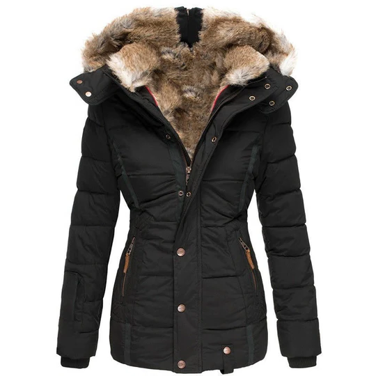 Unisex waterproof winter coat with warm lining, perfect for cold weather. Features a stylish design & durable protection.