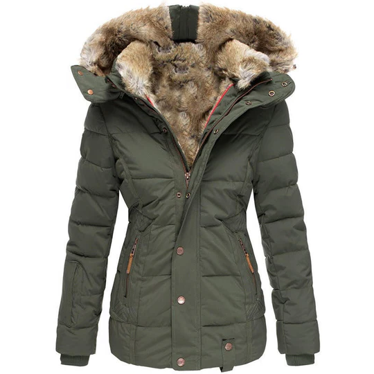Stylish unisex waterproof winter coat with warm lining, excellent cold weather gear for outdoor adventures.
