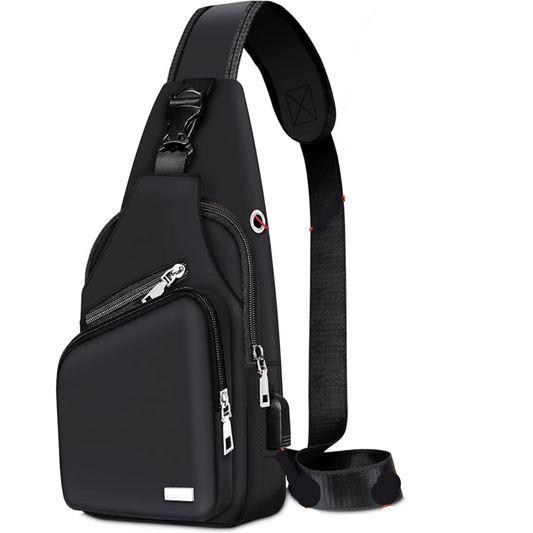 Unisex WaveSling waterproof sling bag for daily essentials & travel.