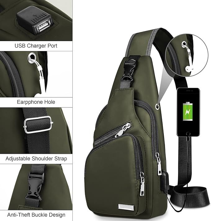 Adventure-ready WaveSling waterproof shoulder bag for hiking, biking & daily essentials.