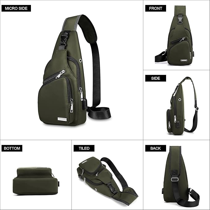 WaveSling brand waterproof sling bag, designed for active lifestyles & daily carrying.