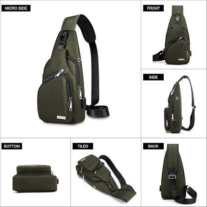 WaveSling brand waterproof sling bag, designed for active lifestyles & daily carrying.