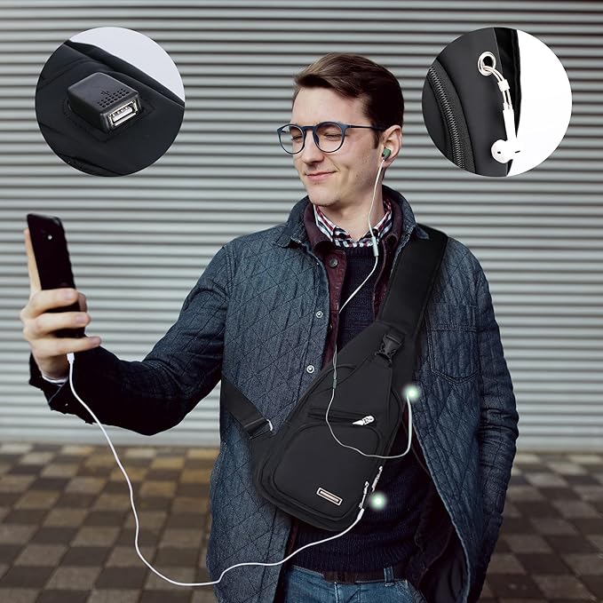 WaveSling waterproof travel bag displayed with a phone, wallet & keys.