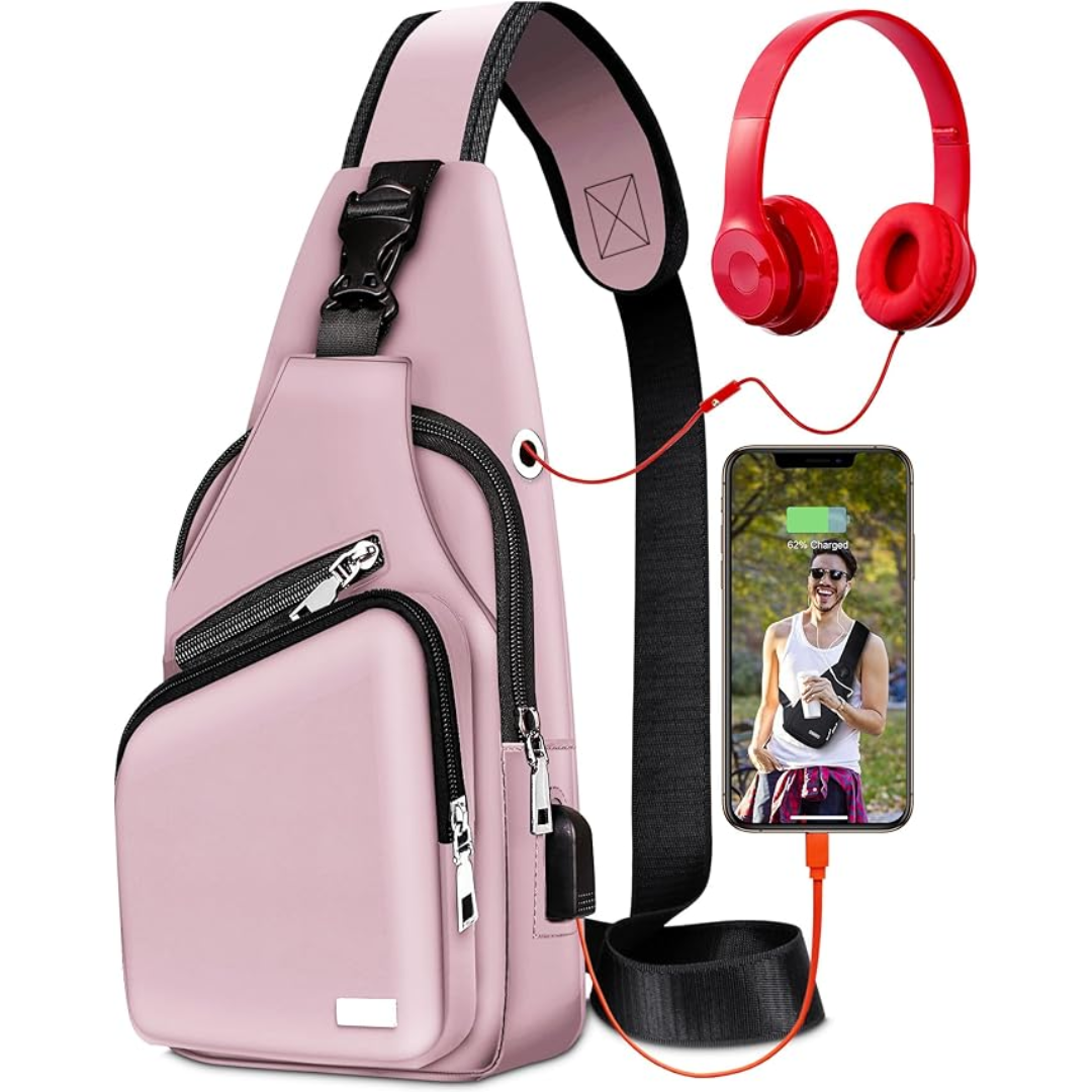 Stylish unisex shoulder bag, the WaveSling is perfect for everyday use & travel.