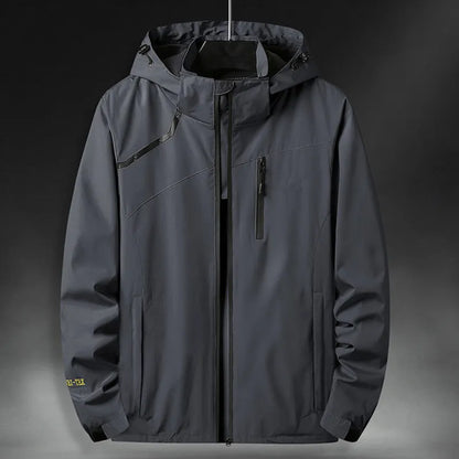 Stay dry & comfortable in this unisex weatherproof hooded jacket; waterproof, windproof & breathable tech.