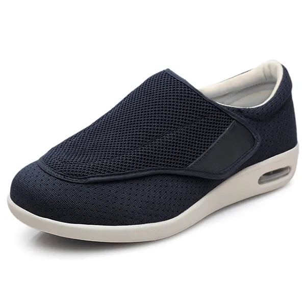 Orthopedic comfort shoes for elderly, wide fit diabetic footwear for swollen feet & pain relief.