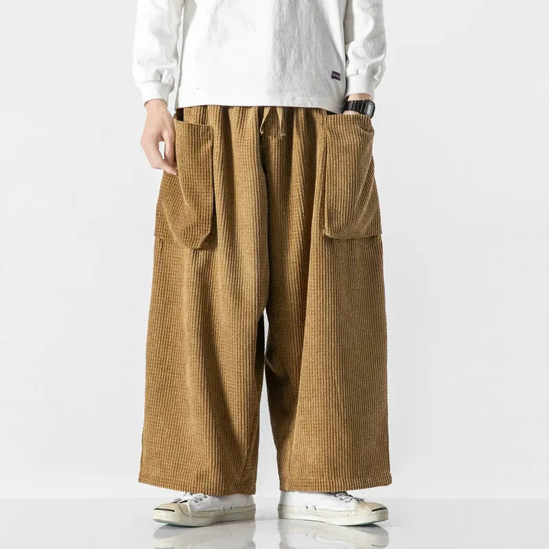 Comfortable unisex wide leg relaxed fit sweatpants with adjustable waist. Great for streetwear & everyday casual.