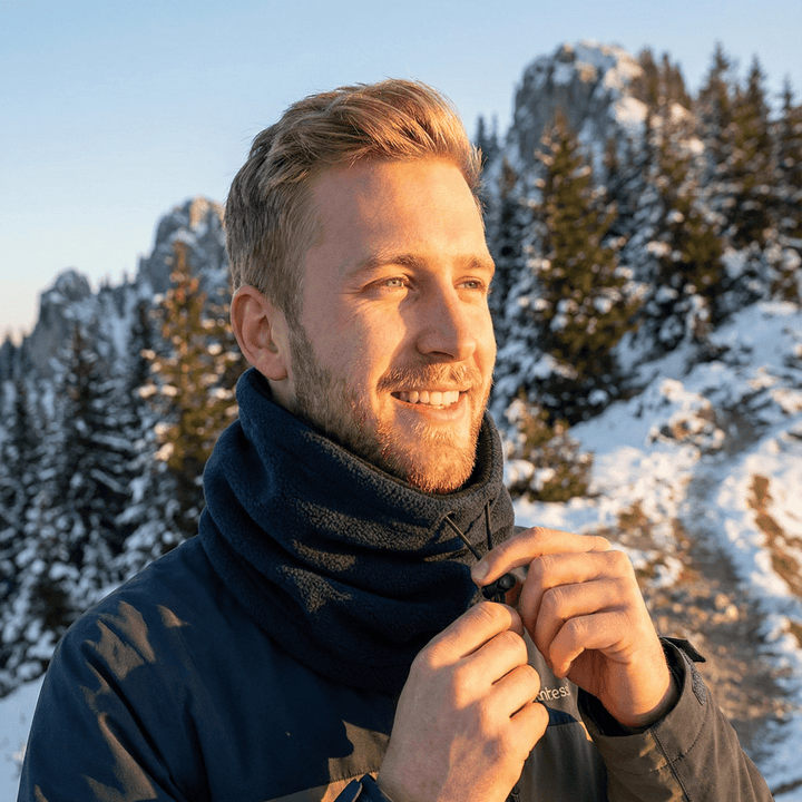 Unisex windproof neck warmer, perfect for cold weather winter protection.
