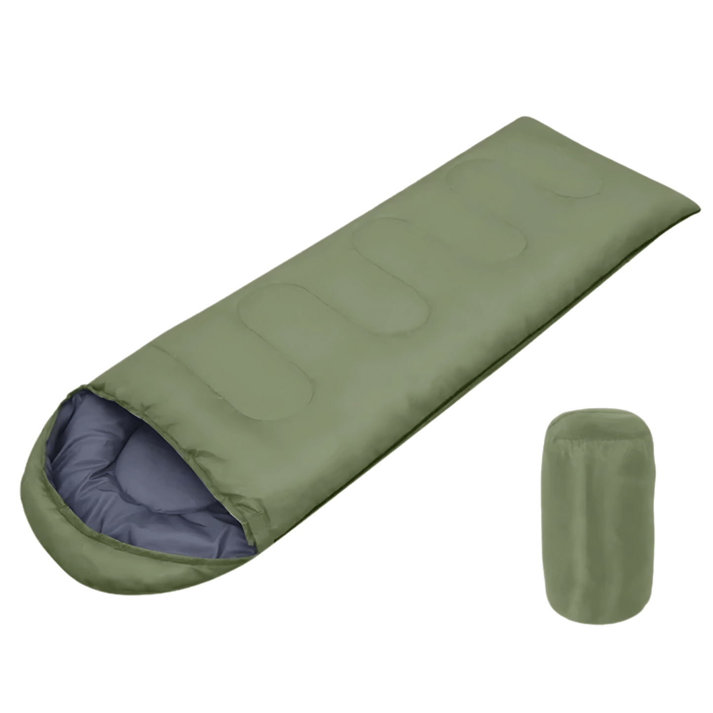 Unisex winter camping sleeping bag, ideal for cold weather hiking and outdoor travel adventures.