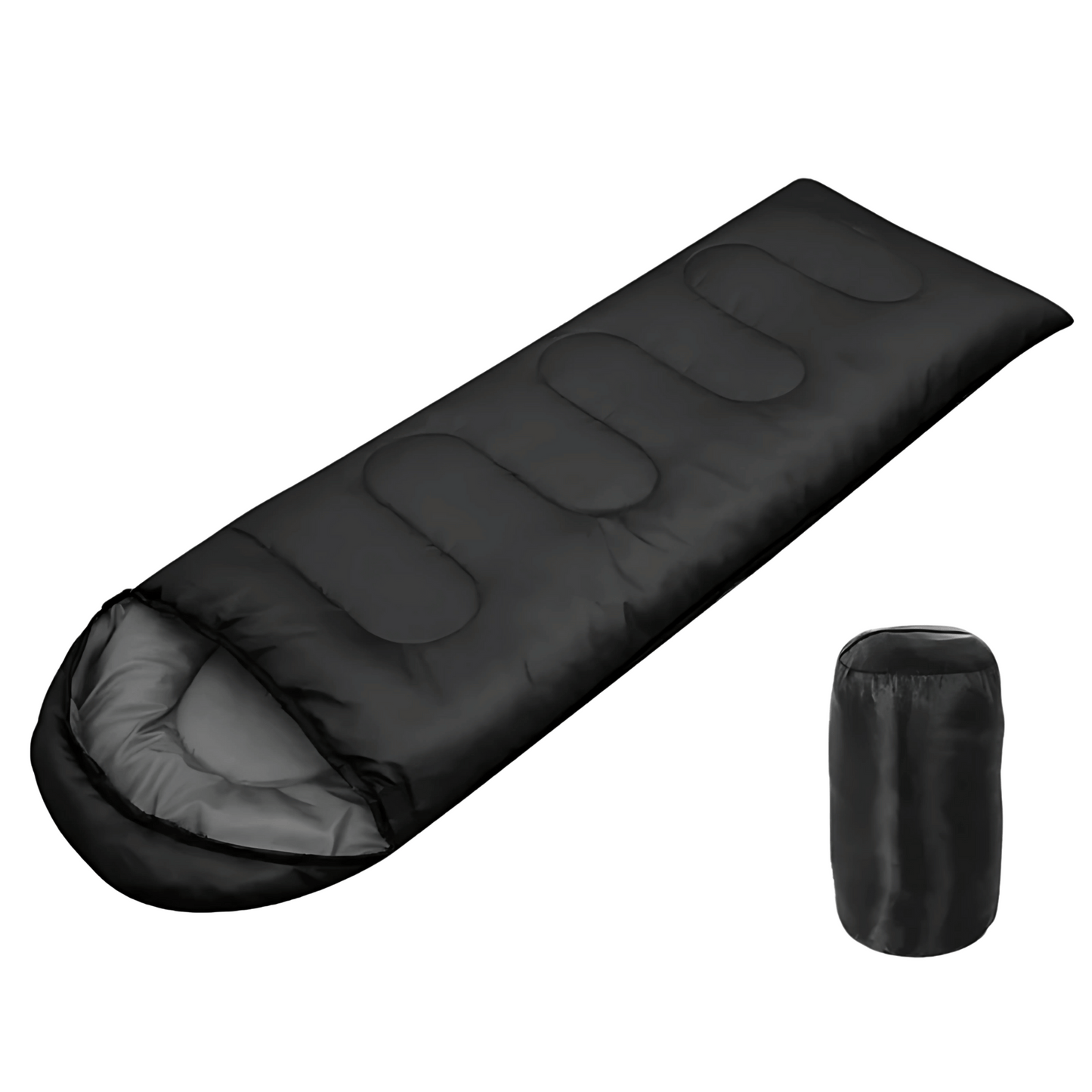 Compact winter sleeping bag, an excellent choice for backpackers and outdoor travel enthusiasts.