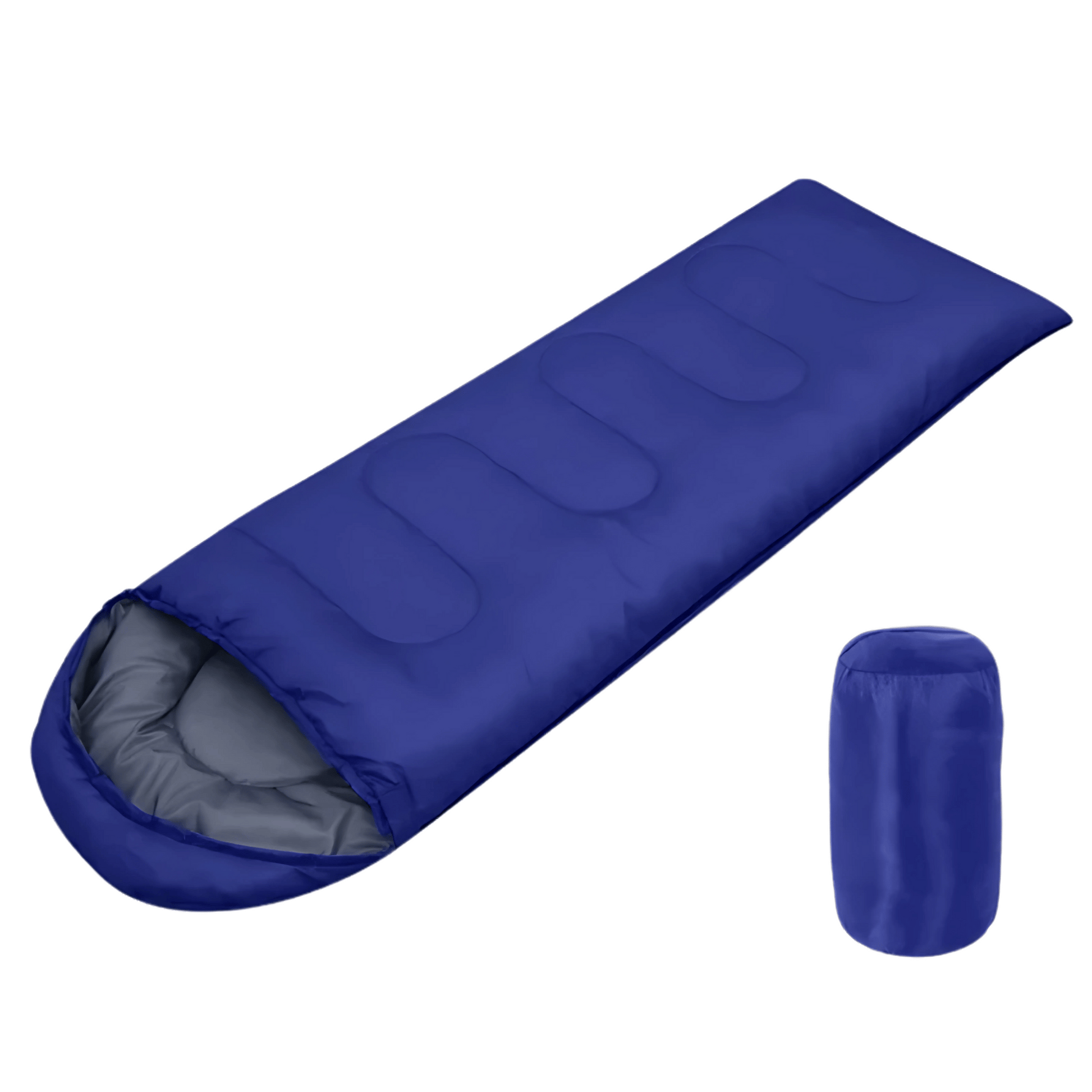 Comfortable winter camping sleeping bag, perfect for restful sleep during cold outdoor excursions.