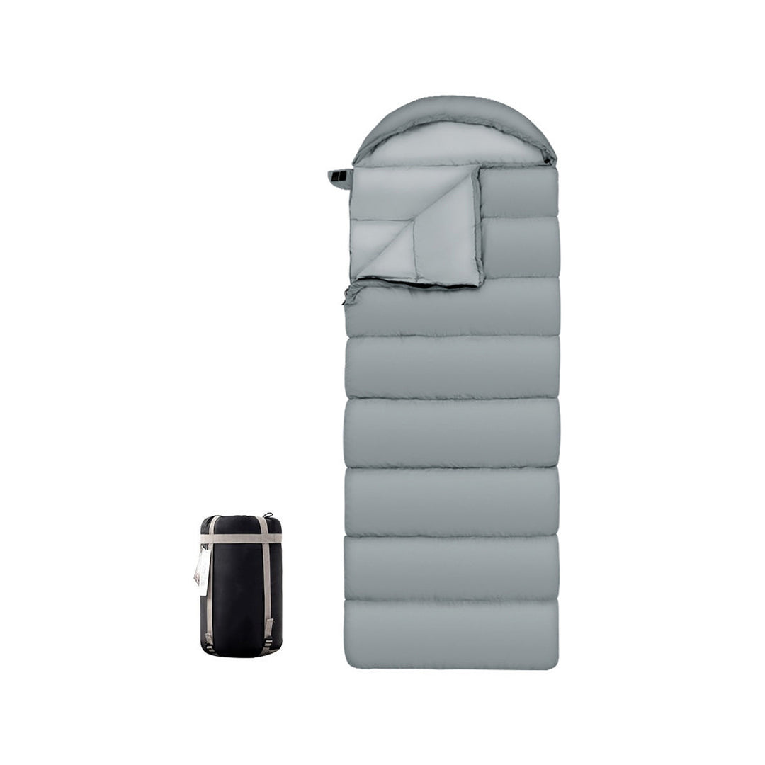 Unisex winter sleeping bag, robust design for camping, hiking, and outdoor travel
