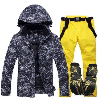 Close-up of the waterproof zipper on a unisex ski jacket, warm winter outdoor gear, hooded