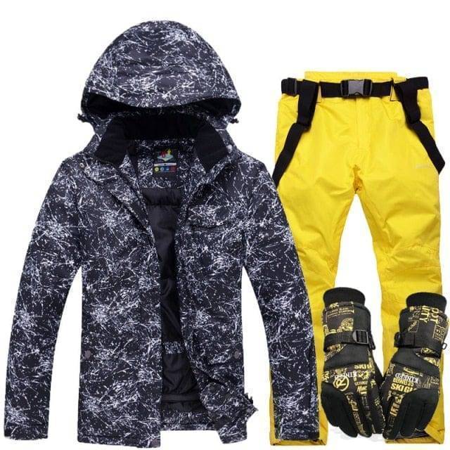Close-up of the waterproof zipper on a unisex ski jacket, warm winter outdoor gear, hooded