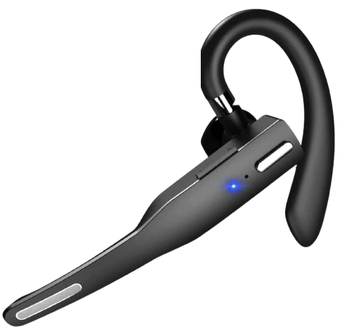 Unisex wireless Bluetooth headset with dual mic noise cancellation for clear hands-free calls and communication.