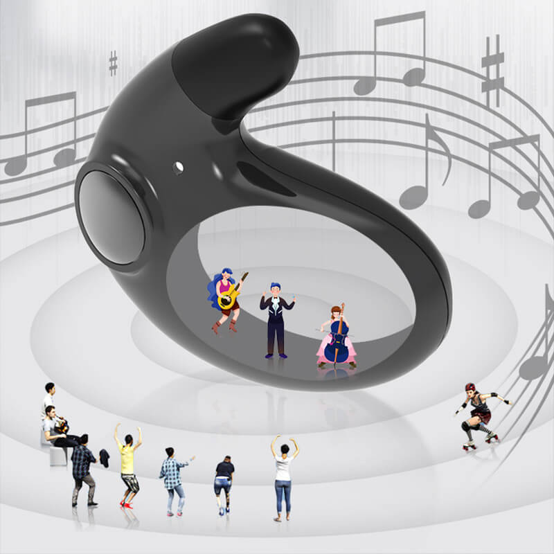 Sleek unisex wireless in-ear earbuds with extended long battery life. Lightweight and comfortable for all-day listening.