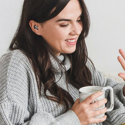 Versatile lightweight wireless in-ear headphones. IPX5 water resistant and comfortable, perfect for active or relaxed listening.