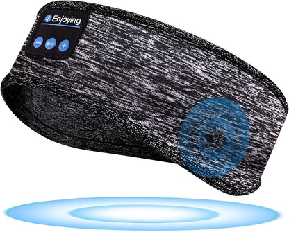 Unisex wireless sleeping headphones in a soft headband for deep sleep & insomnia relief.