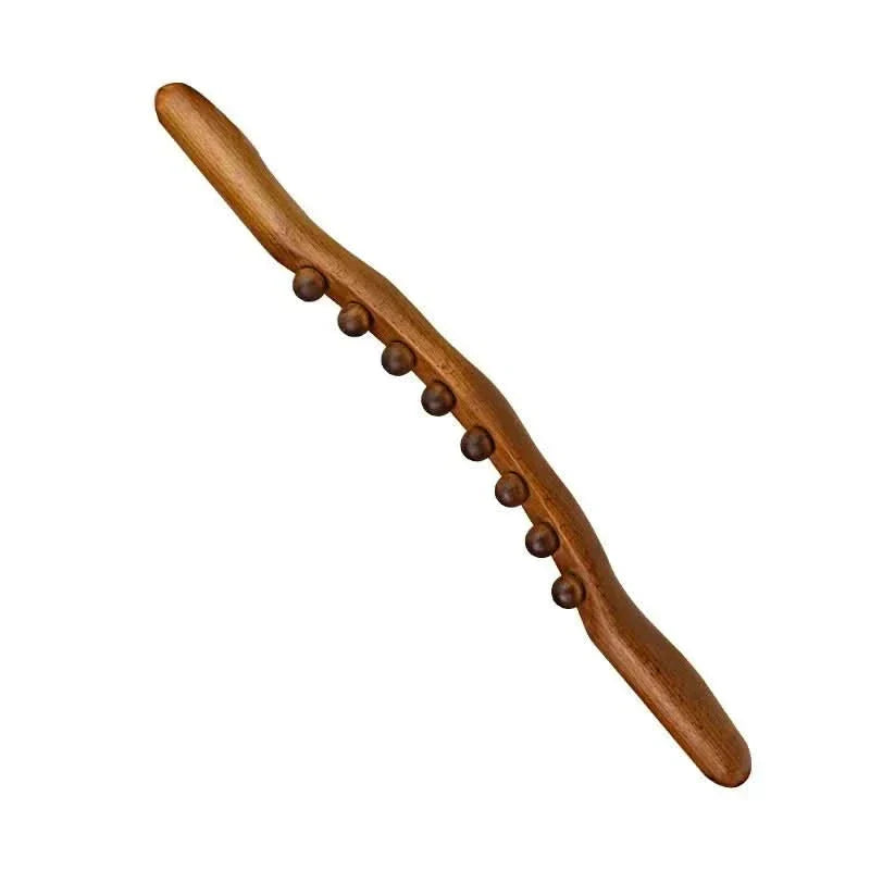 Authentic wooden Gua Sha massage tool for comprehensive muscle relief and enhancing body wellness.