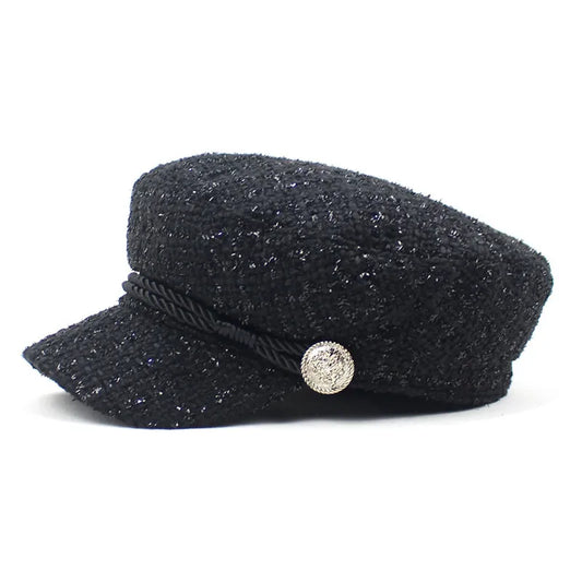 Unisex woven cotton cap, perfect for a casual, vintage-inspired look and sun protection.