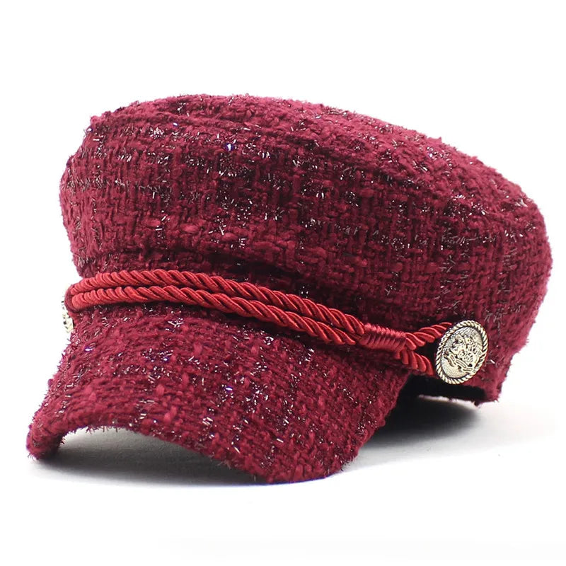 Stylish unisex woven cotton hat, a casual accessory with vintage flair & sun protection.