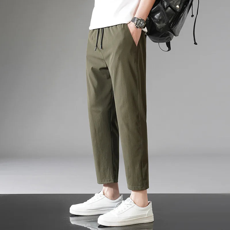 Casual everyday Zephy comfort pants, ideal for unisex activewear, workouts, and flexible movement.