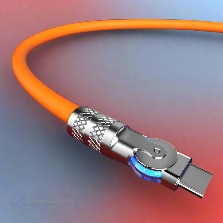 Premium 120W anti-break charging cable. Universal, fast, and durable phone accessory.