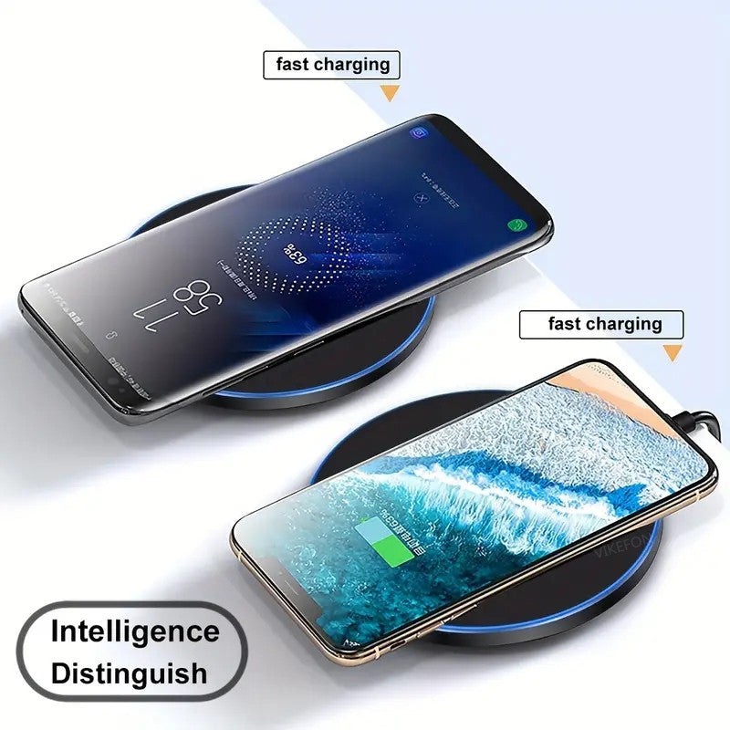 Experience 30W fast wireless charging for your smartphone with this sleek pad.