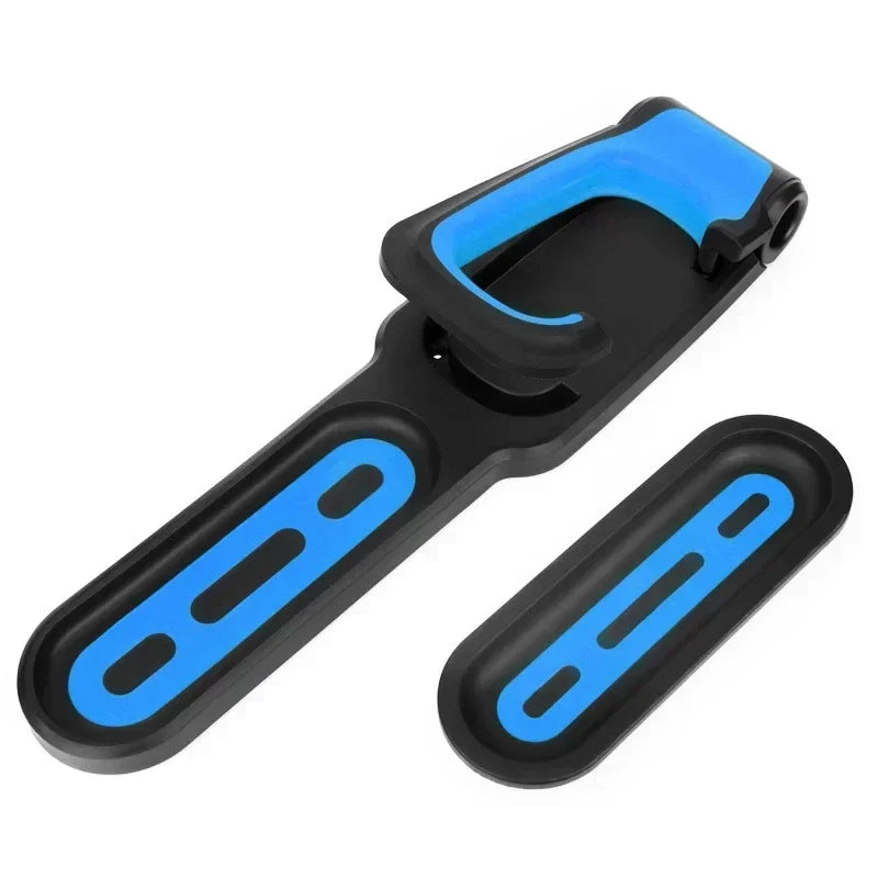 Secure bike wall mount. Space-saving bicycle storage solution, ideal for home & garage organization.